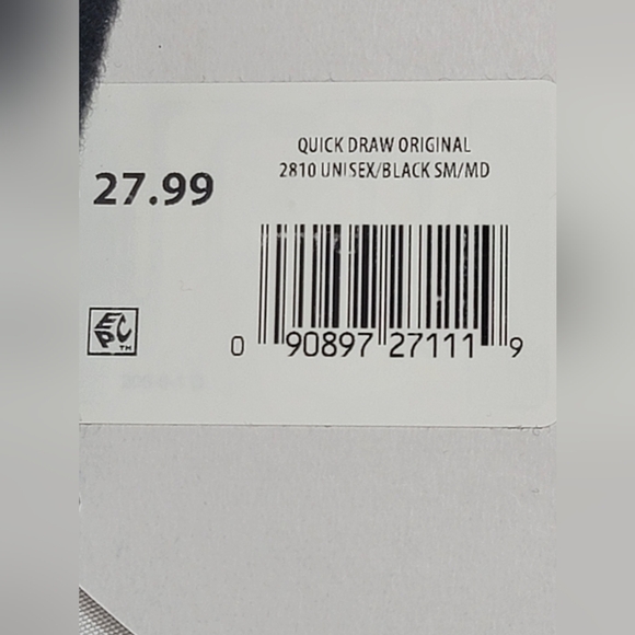 Seirus Unisex Quick Draw Original 3-N-1 Black Pull Down Face Mask System - Picture 8 of 12